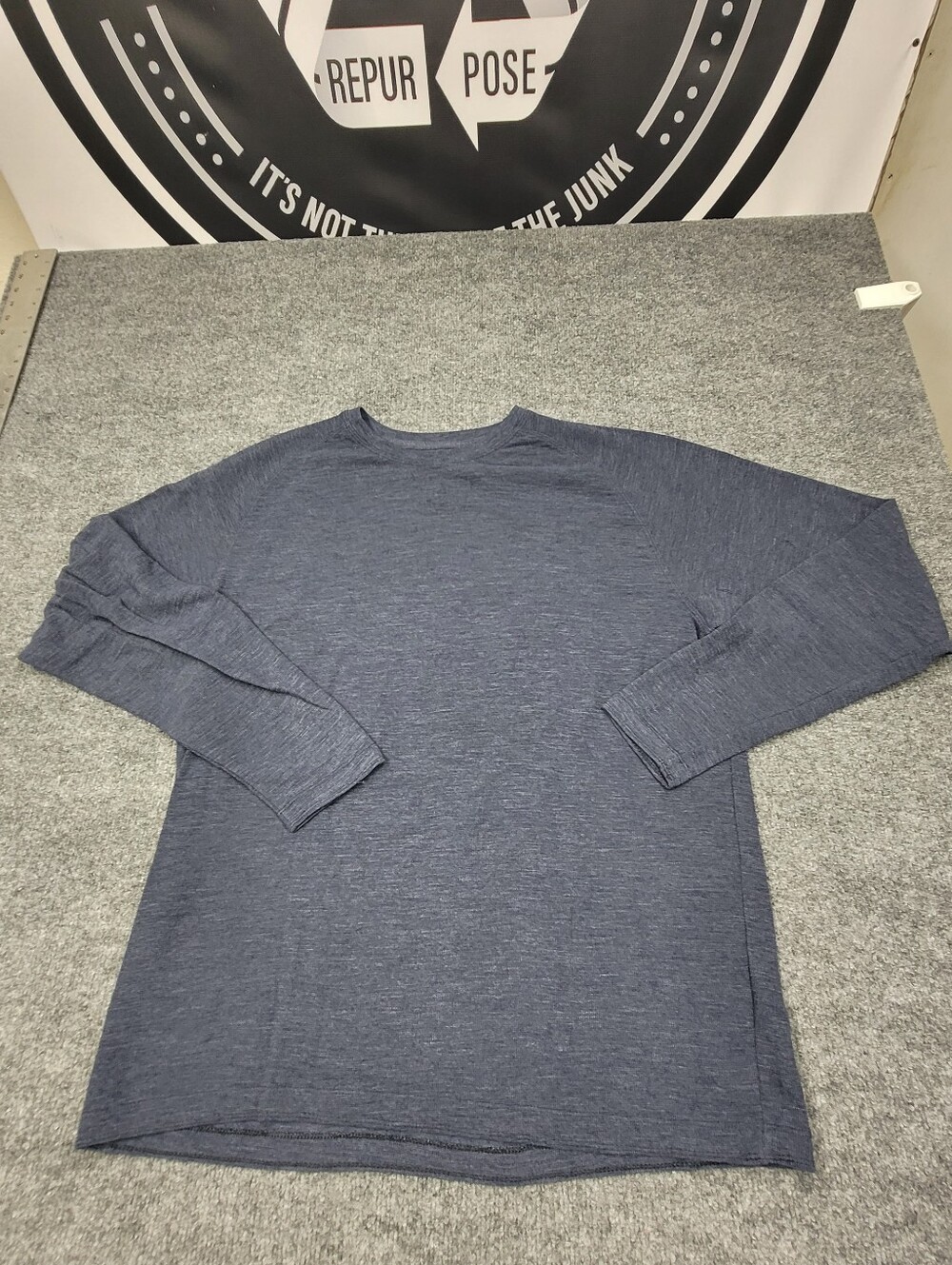 Bass Pro Shop Red Head Brand Mens Long Sleeve Sweater Blue Size XL